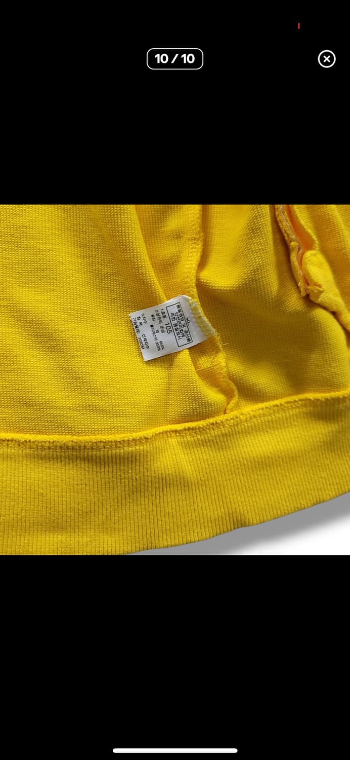 노스페이스 옐로우 후드집업 져지 대장급 하라주쿠 키치 희귀컬러배송비 무료 상품이미지8