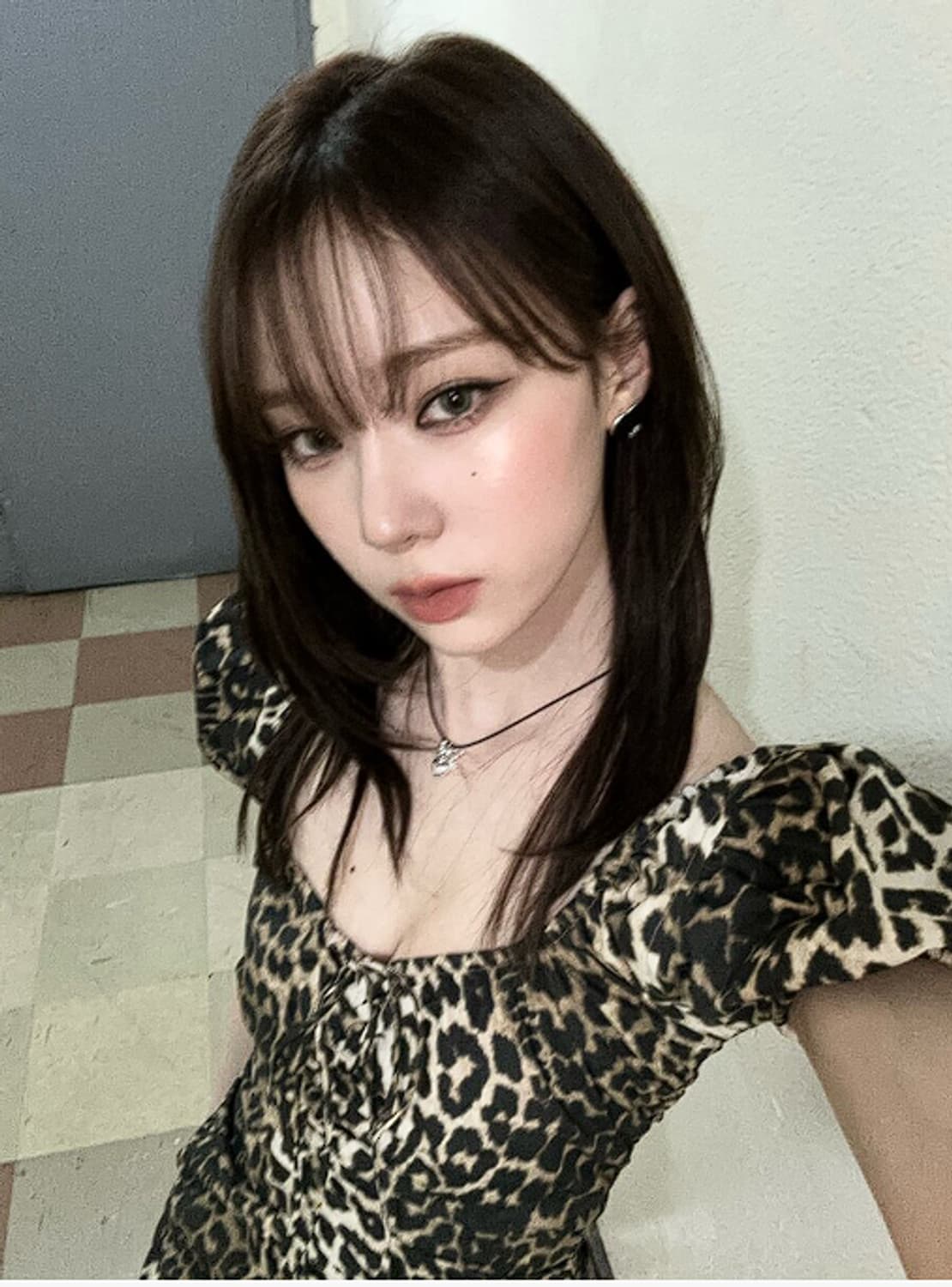 Ganni 가니 레오파드 원피스 상품이미지6