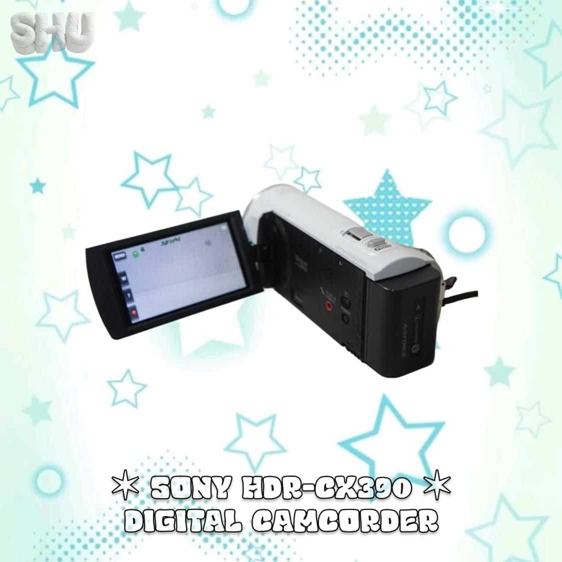 소니 SONY HDR-CX390 빈티지 캠코더 화이트 상품이미지6