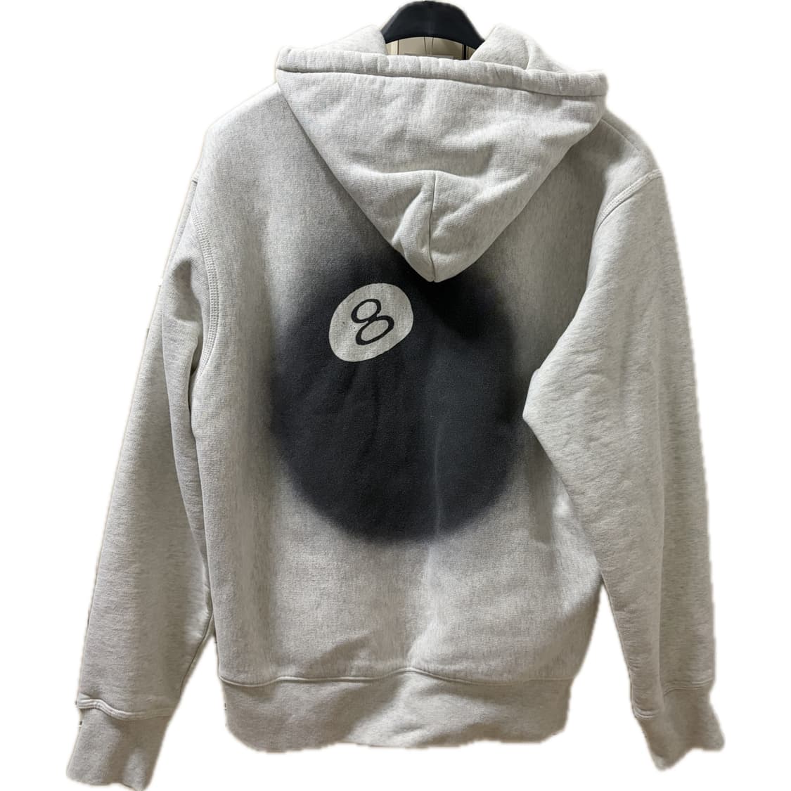 (S) 스투시 8볼 페이드 후드 애쉬 헤더 상품이미지4