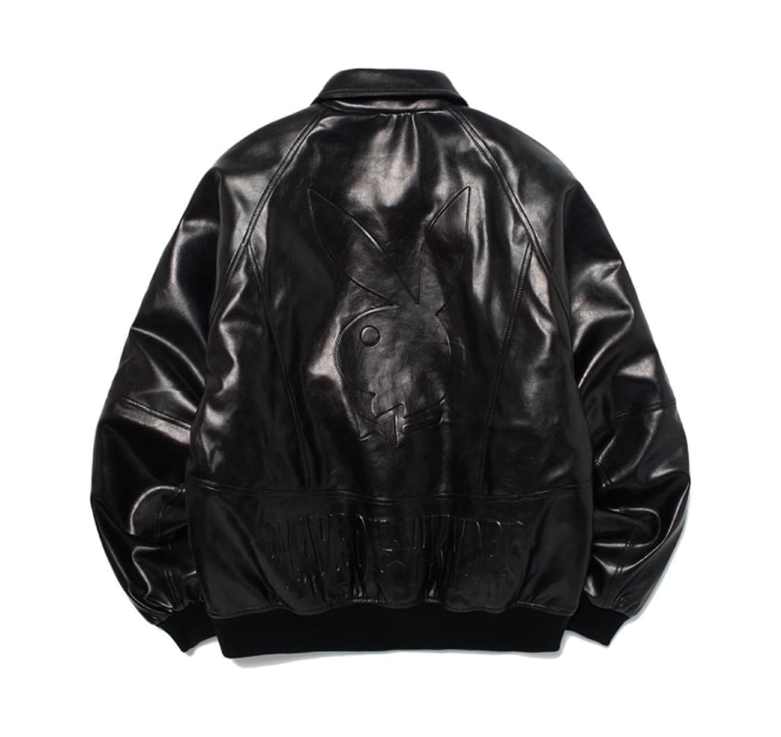 위캔더스X플레이보이 가죽자켓 상품이미지2