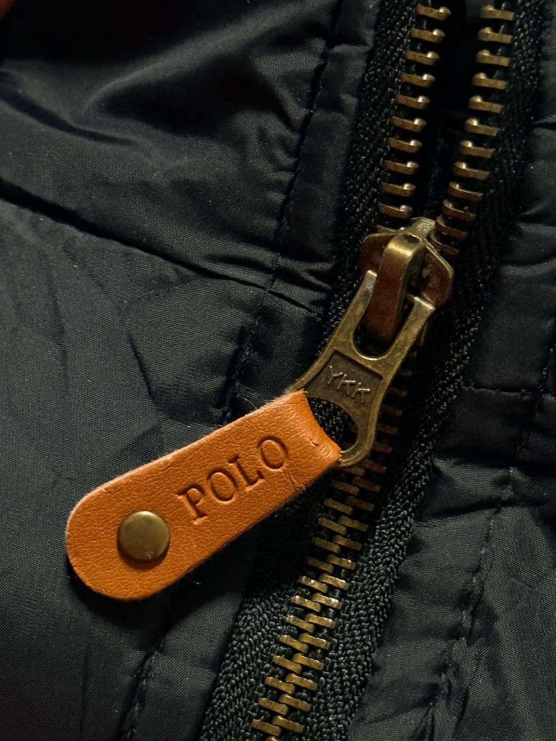 폴로 랄프로렌 빅포니 성조기 패딩 블랙 상품이미지3