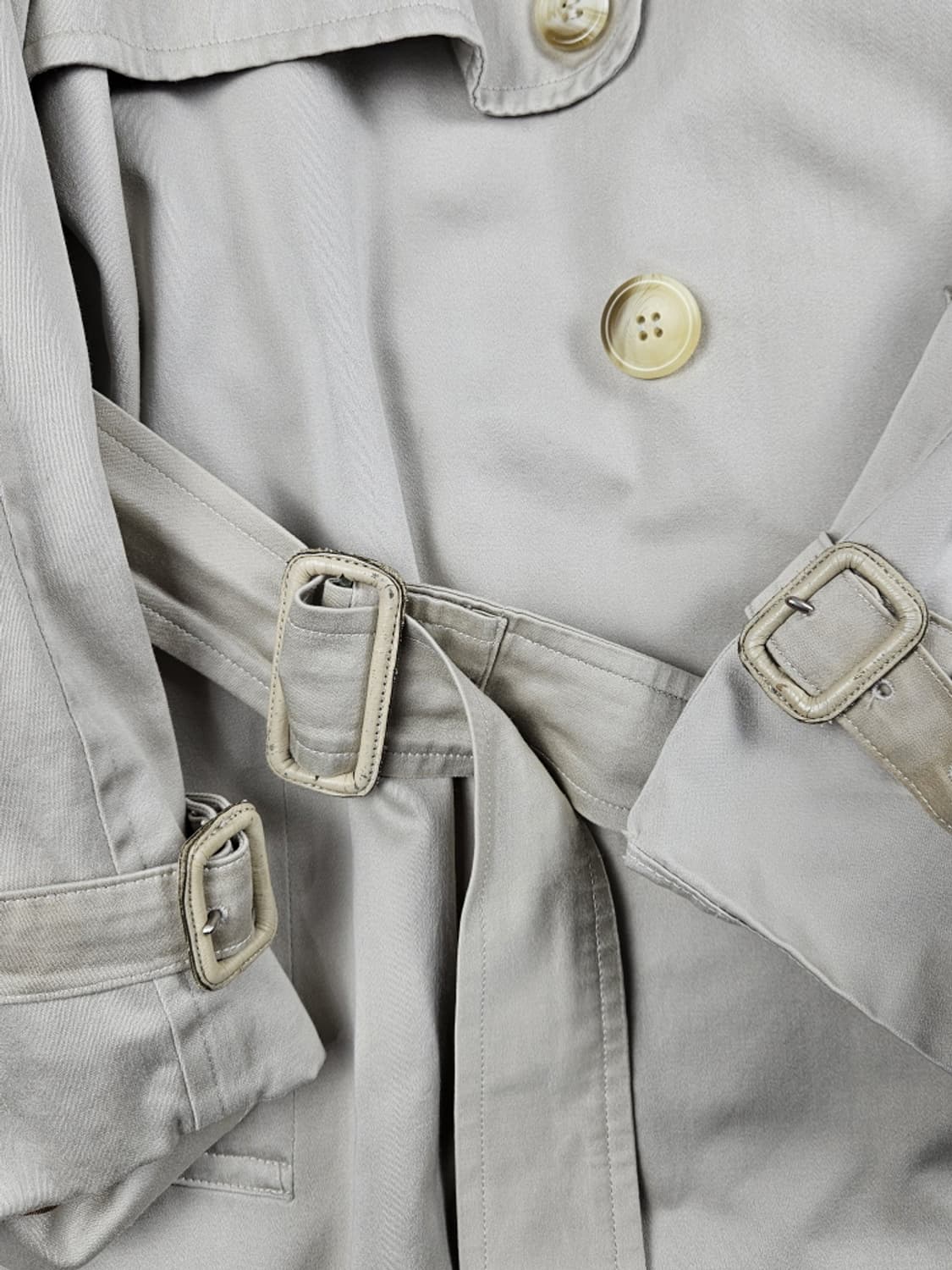 버버리 헌팅트림 벨티드 더블 트렌치 코트 ( 상세설명참조 )/ 10547 상품이미지4