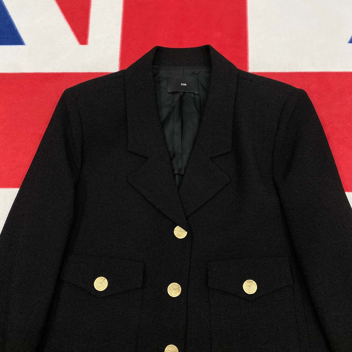 ORR 금장 자켓 여성S 상품이미지3