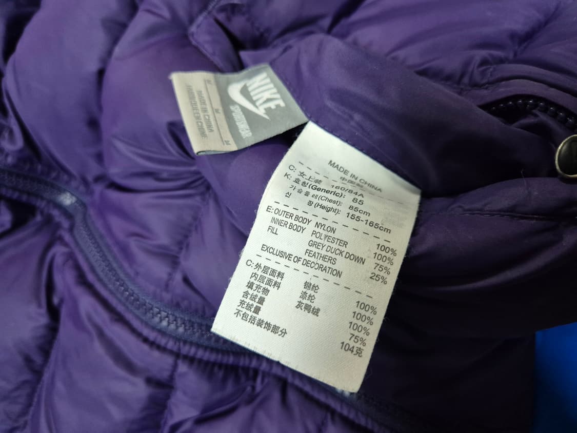 나이키 여성 리버서블 덕다운 패딩조끼 M(85) 상품이미지7