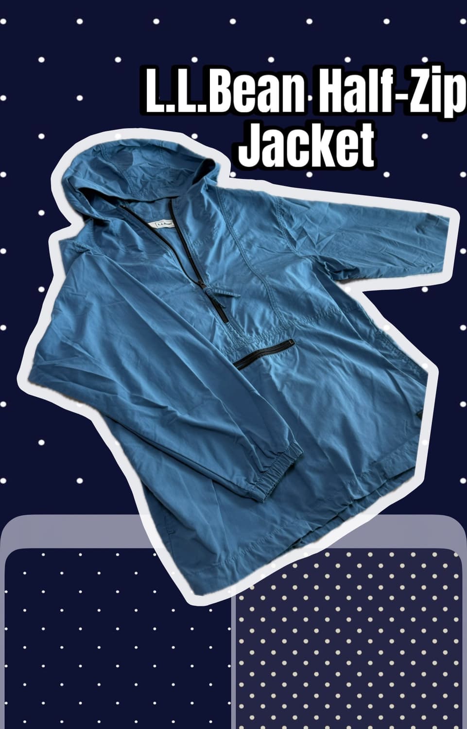 L.L.Bean Half-Zip Anorak 상품이미지1