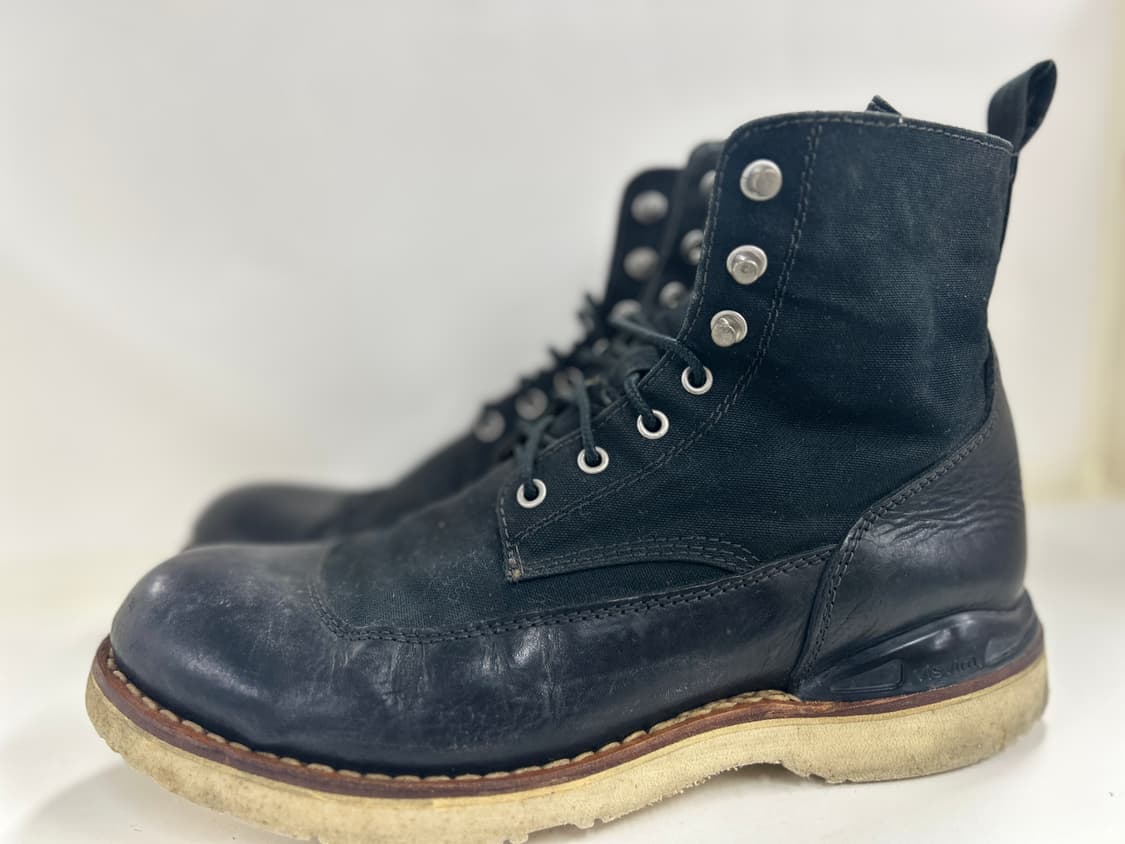 VISVIM 비즈빔  VERITUS 포크 부츠 올블랙 9.5 상품이미지1