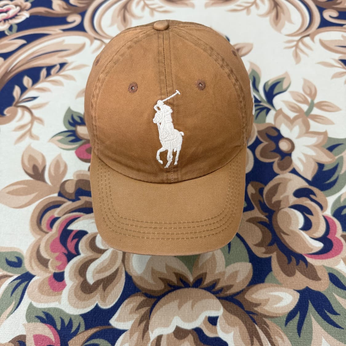 00s 폴로 랄프로렌 빅포니 볼캡(브라운) 상품이미지1