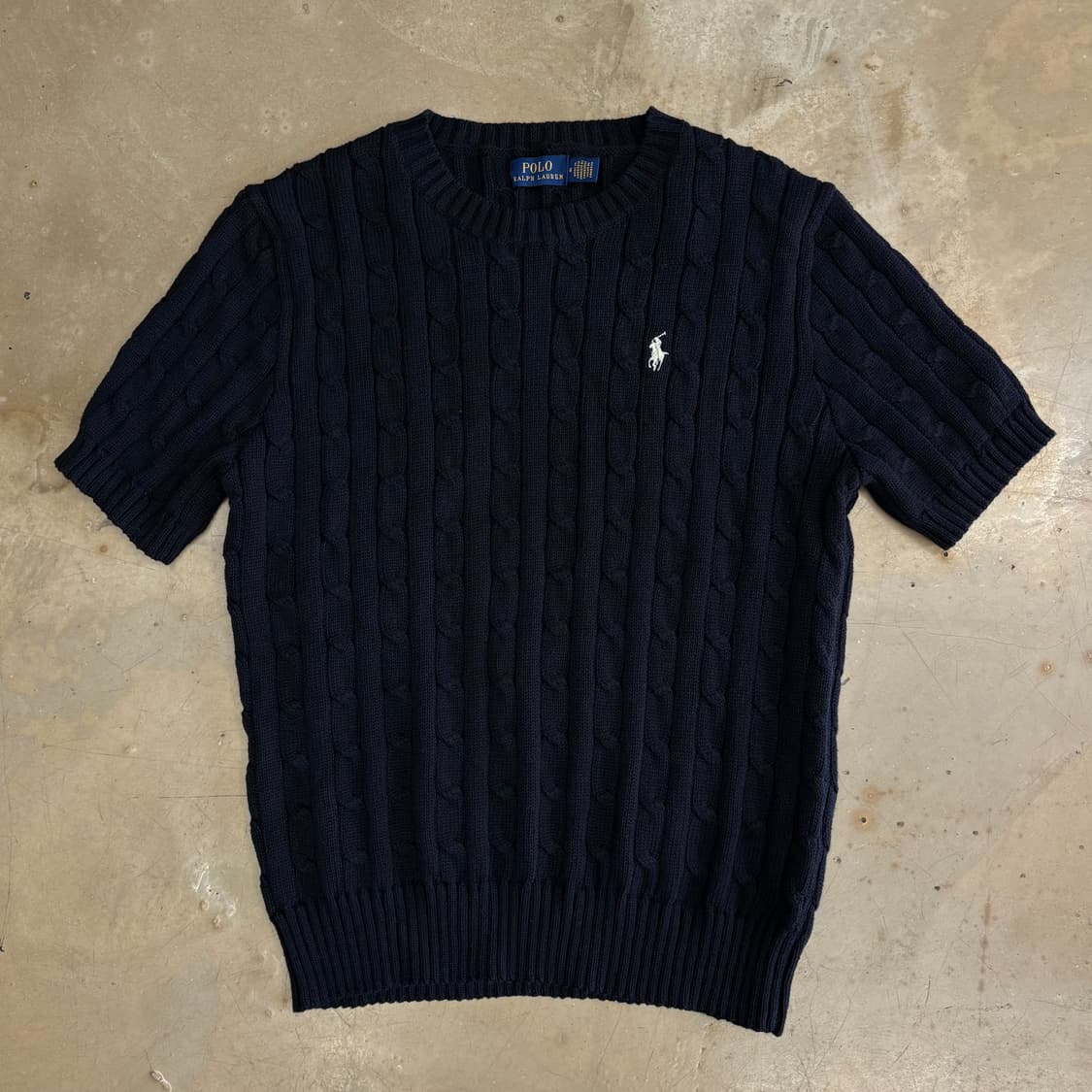 M 폴로랄프로렌 여성용 니트 반팔티셔츠  상품이미지2