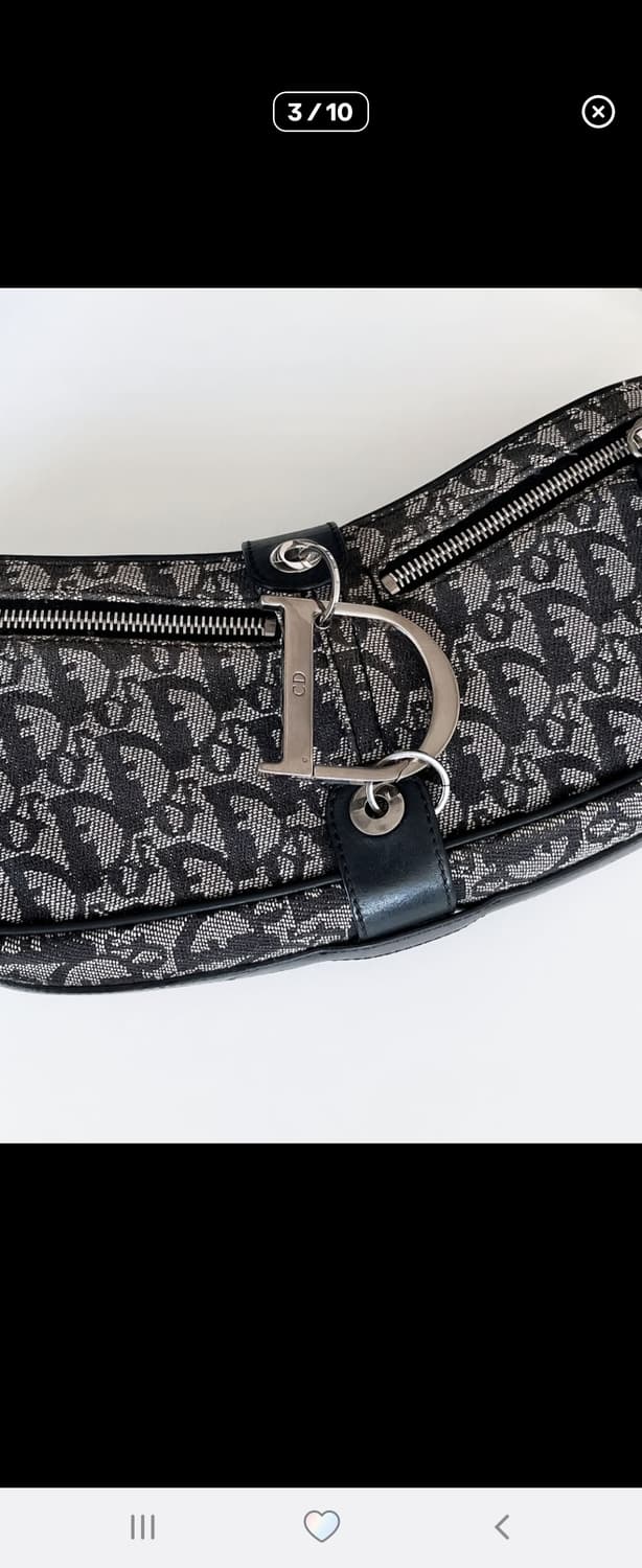 [구해요]빈티지 디올 D링 숄더백 블랙 삽니다 상품이미지3