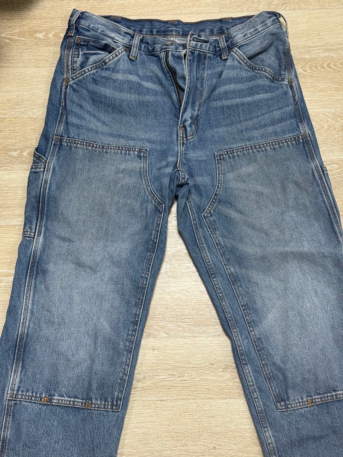 리바이스 568 루즈스트레이트더블니 33사이즈 상품이미지1