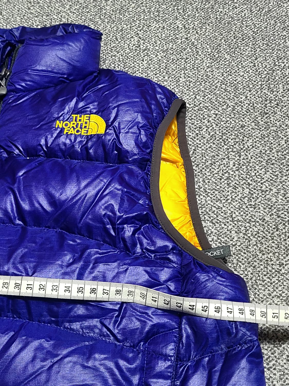 노스페이스 초경량 써미트 덕다운 패딩 베스트 조끼 90 상품이미지6