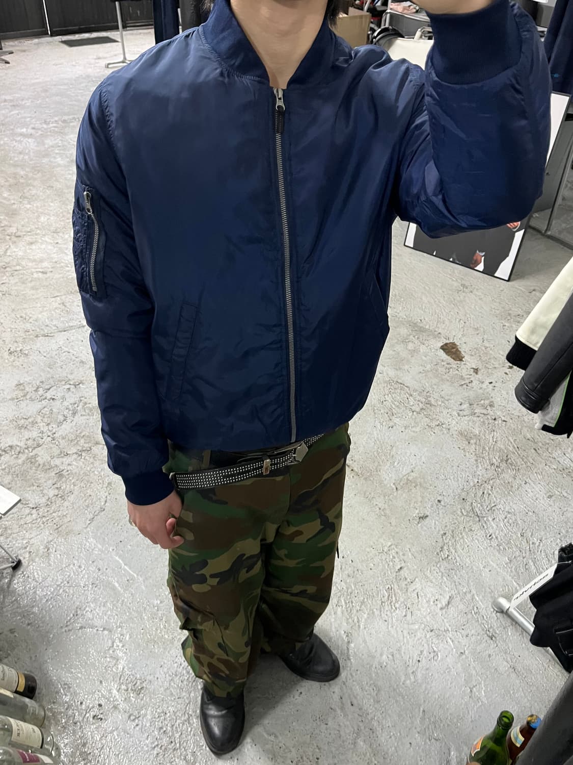 real standard ma-1 bomber jacket 상품이미지3