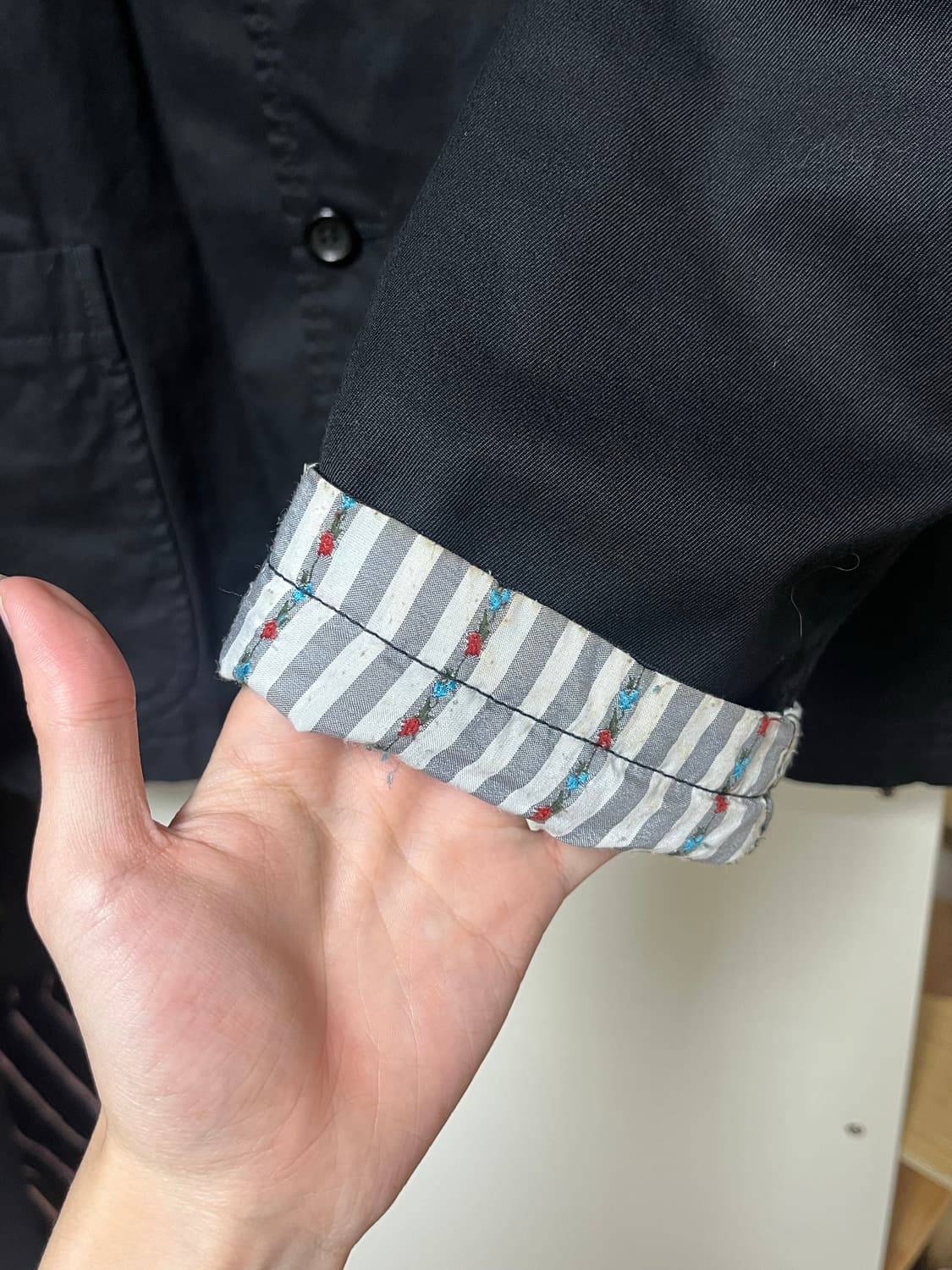 꼼데가르송 옴므 리버시블 블레이저S 상품이미지4