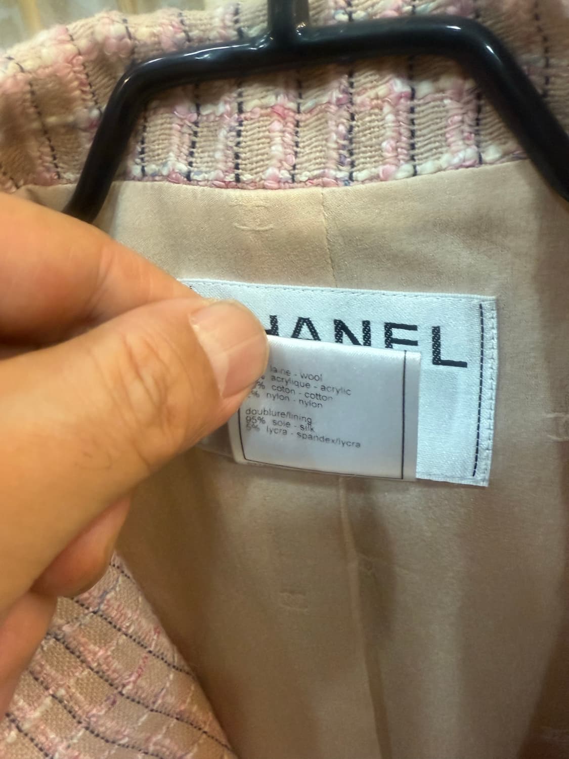 38/55 정품 샤넬 트윗트 자켓 팝니다 상품이미지3