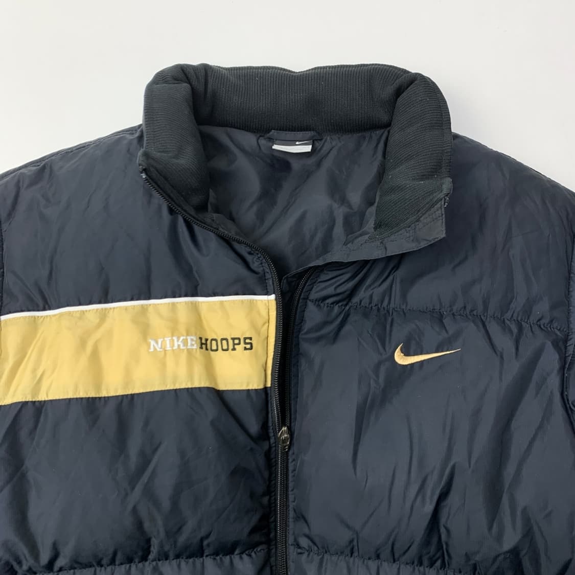 [105/정품] 00s 나이키 올드스쿨 배색 남성 덕다운 패딩점퍼 상품이미지2
