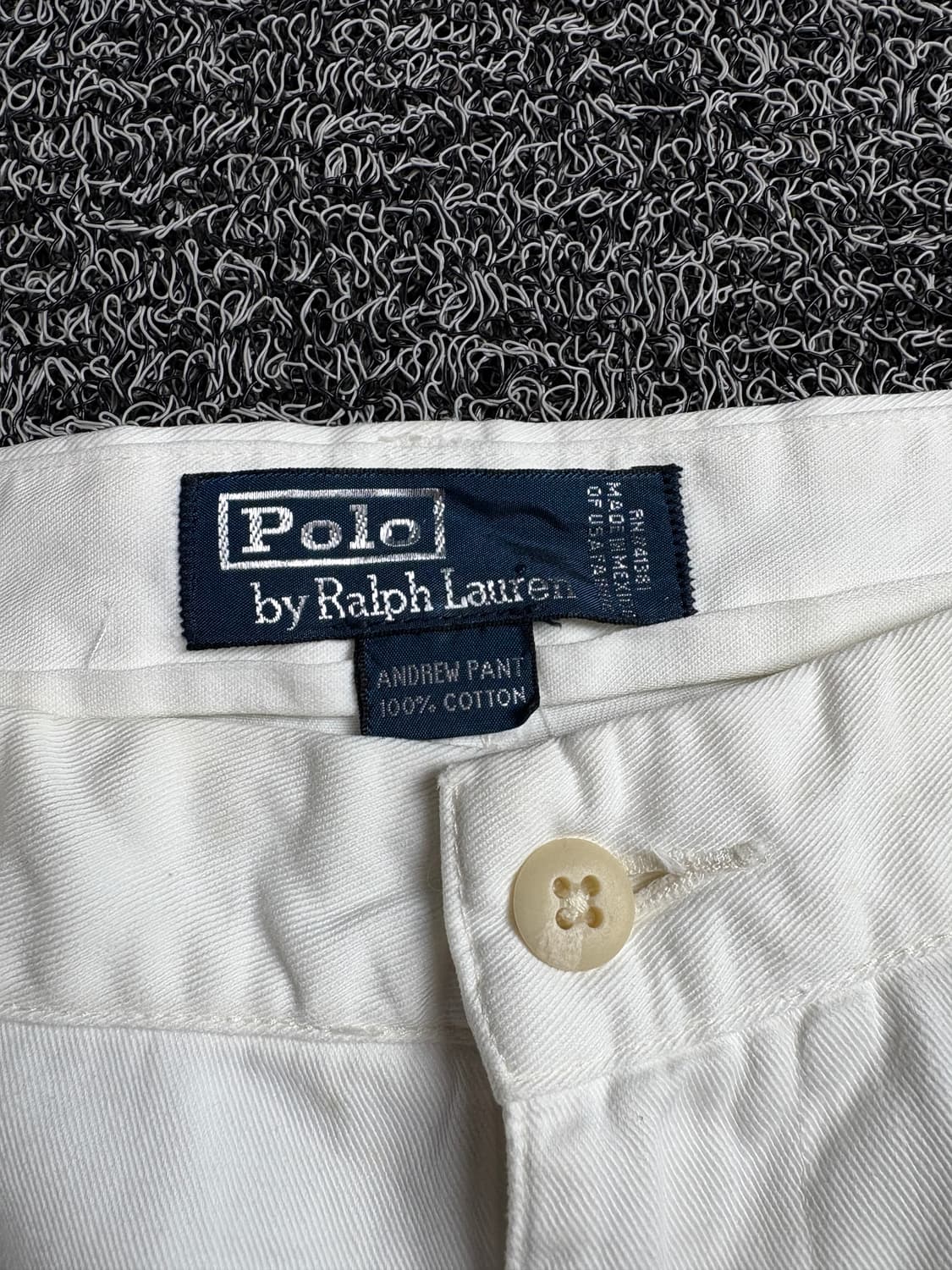 폴로 랄프로렌 오버핏 치노 팬츠 화이트 2579 상품이미지3