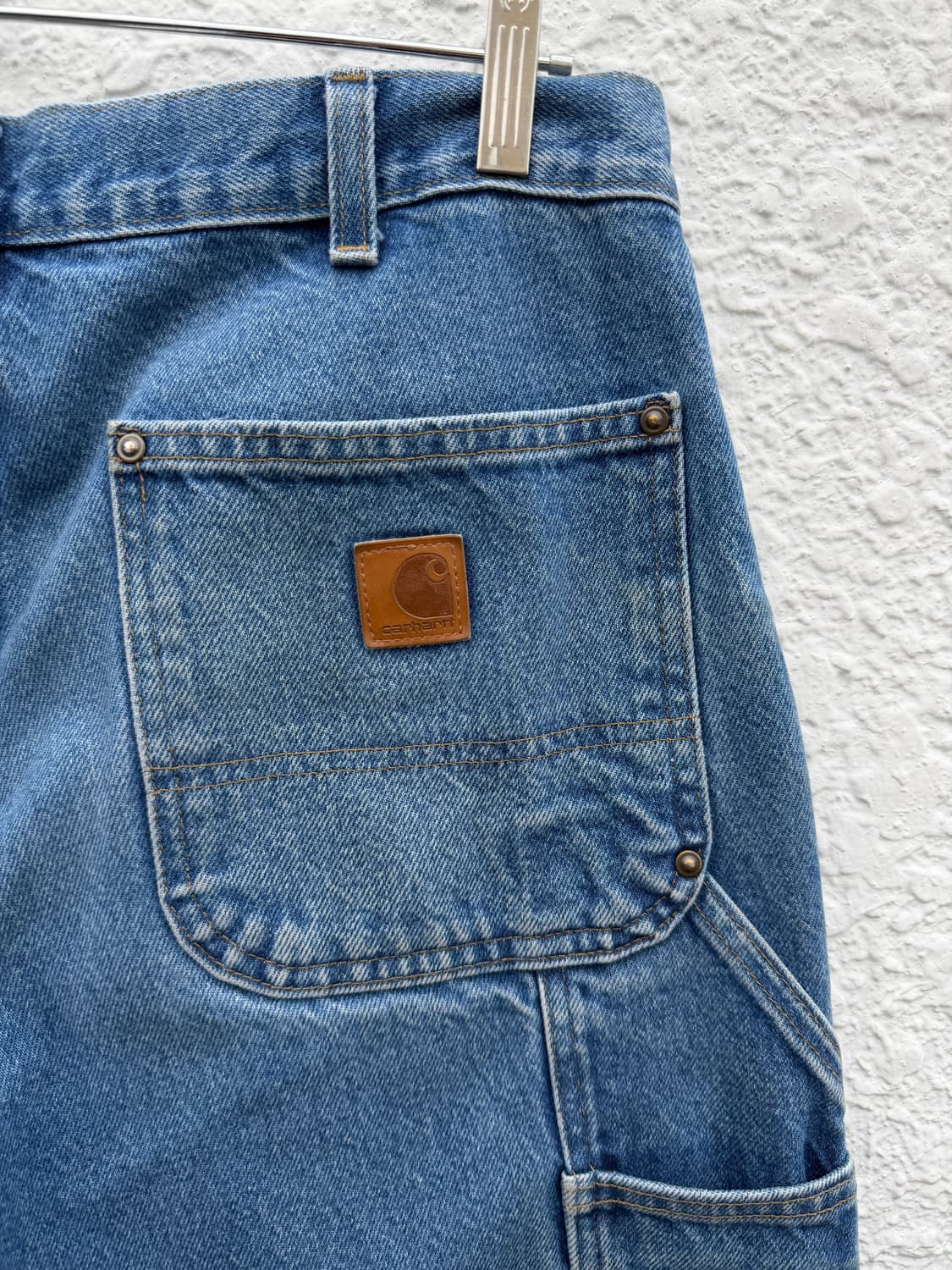 Vintage Carhartt Double Knee Denim Pants 상품이미지7