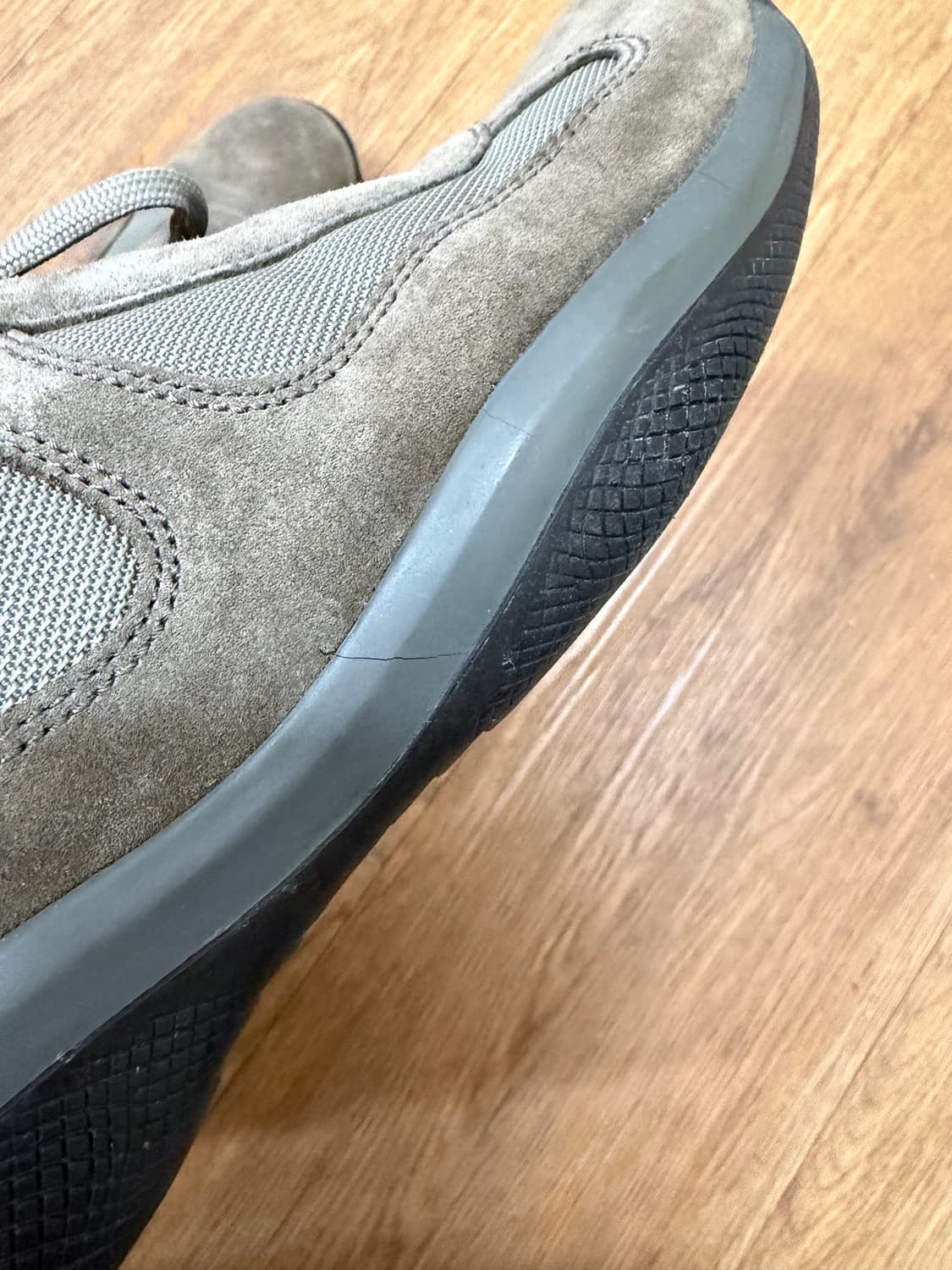 프라다 아메리칸컵 스웨이드 신발 상품이미지8