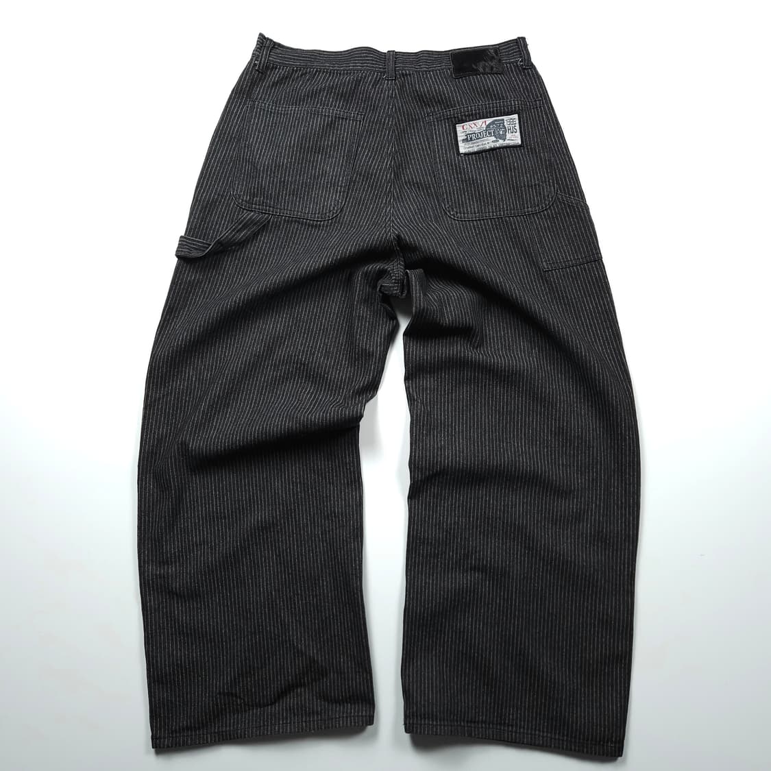 아카이브 빈티지 와이드핏 히코리 카펜터 워크 팬츠 (L) 상품이미지2
