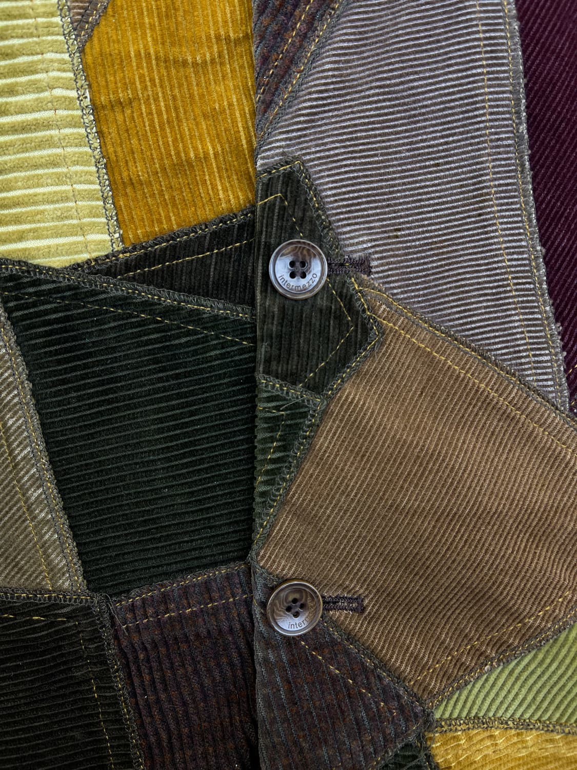 인터메조 패치워크 코듀로이 블레이저 상품이미지5