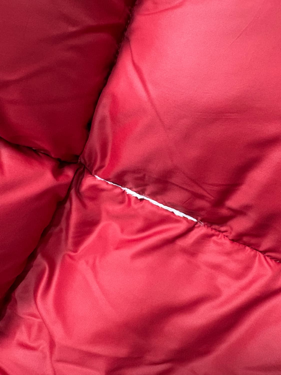 노스페이스 패딩 레드 상품이미지10