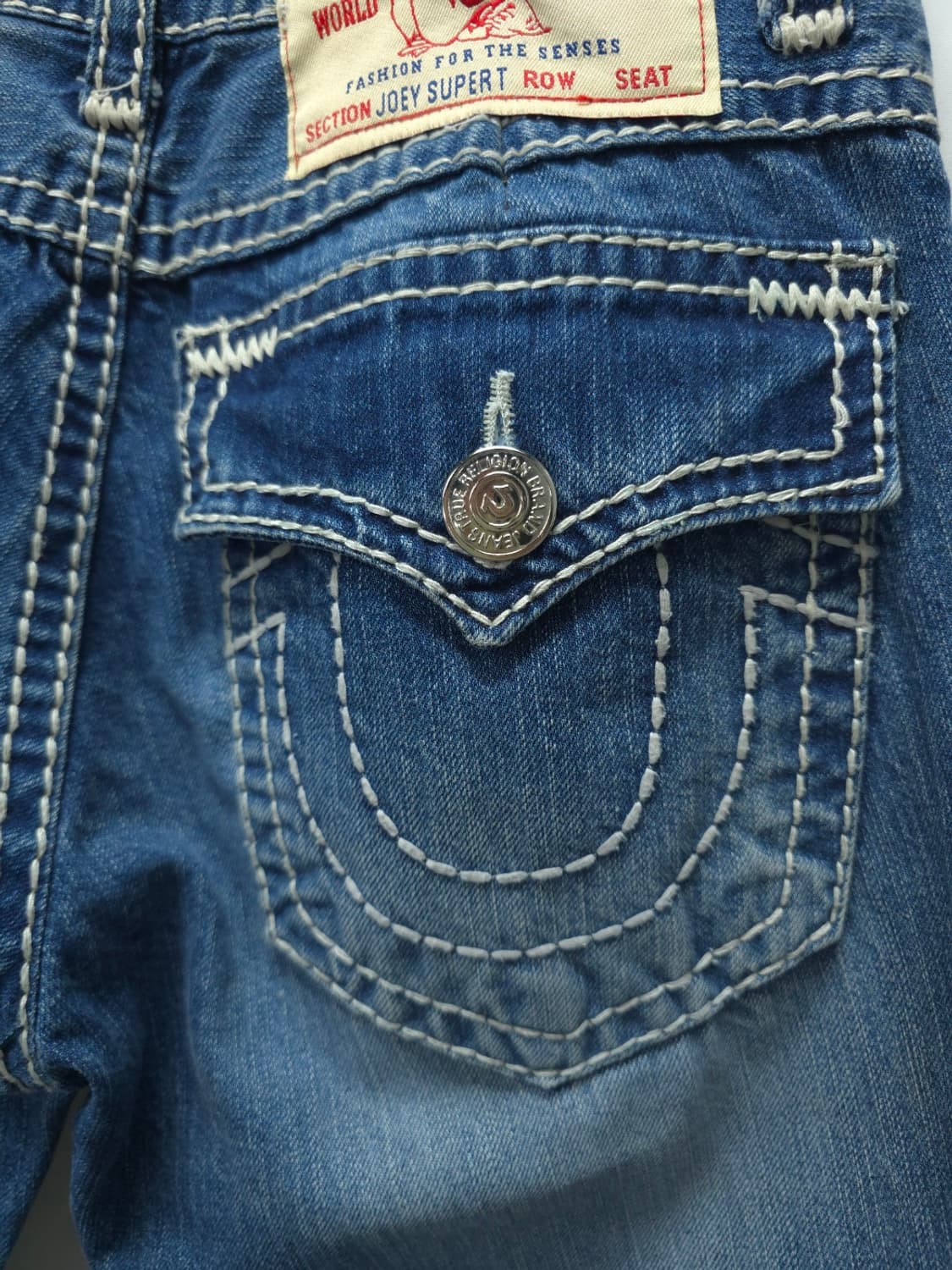 트루릴리전 여성 조이 슈퍼티 중청 데님(28) 상품이미지9