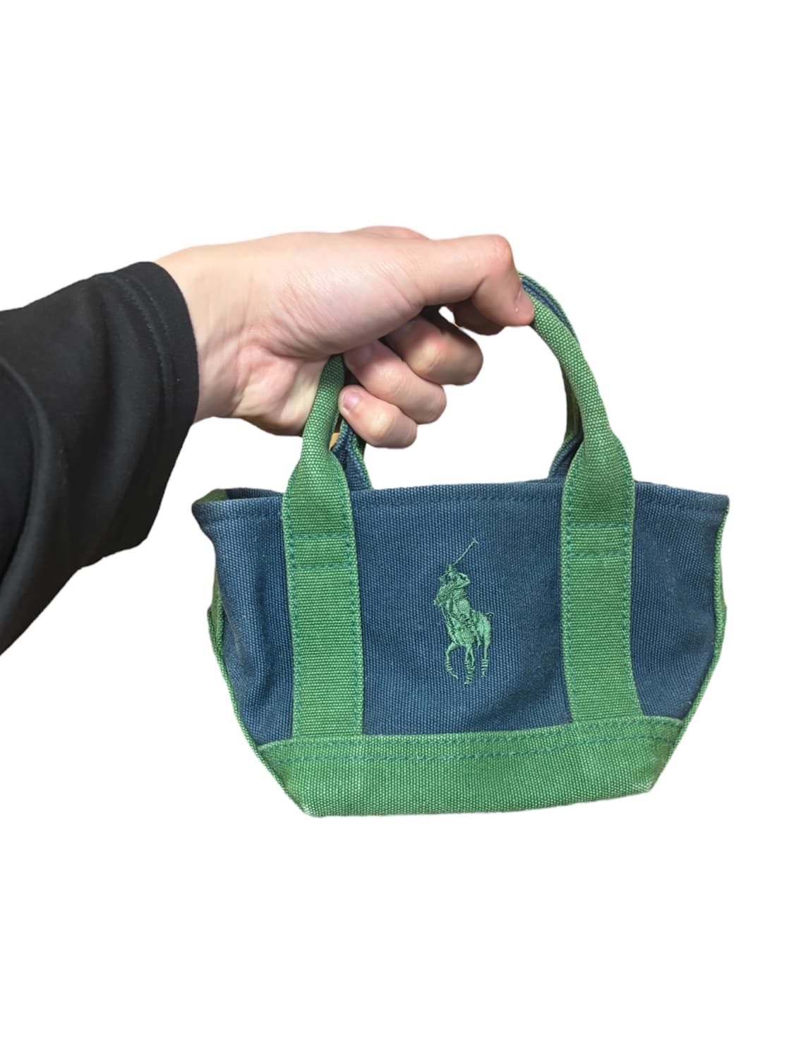 폴로 랄프로렌 캔버스 미니백 토트백 상품이미지2