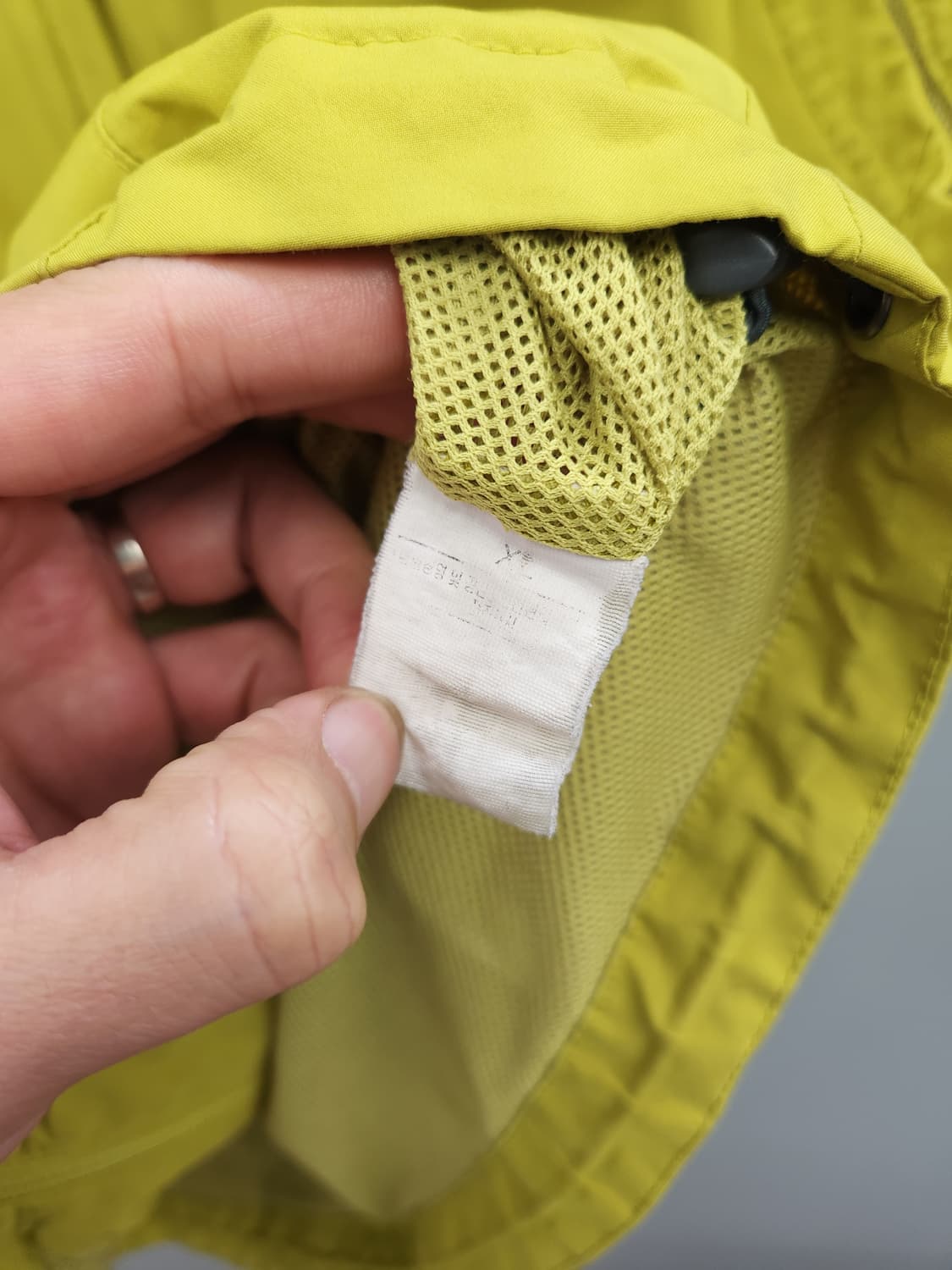 노스페이스 옐로우(형광) 조끼 베스트 바람막이 상품이미지7