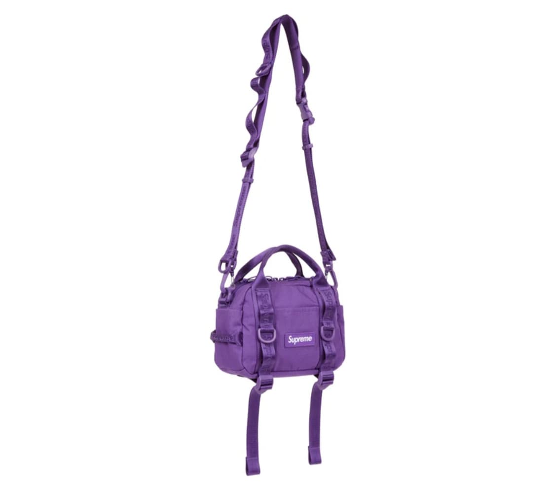 슈프림 미니 더플백 퍼플 상품이미지2