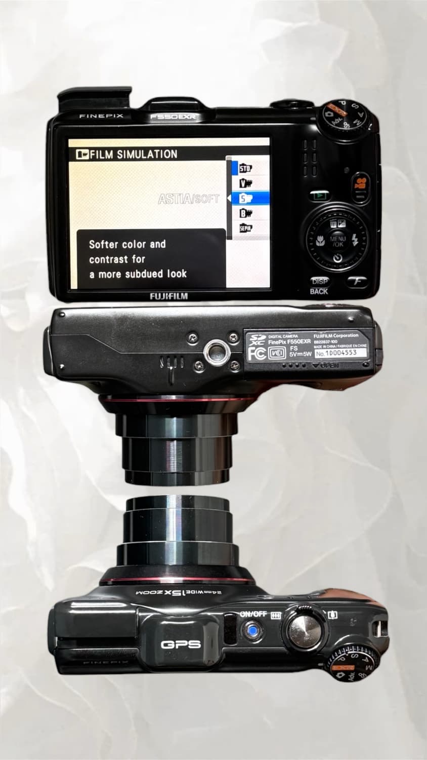 고성능!) 후지필름 파인픽스 F550exr 빈티지 디카 캠코더 캐논 니콘 상품이미지2