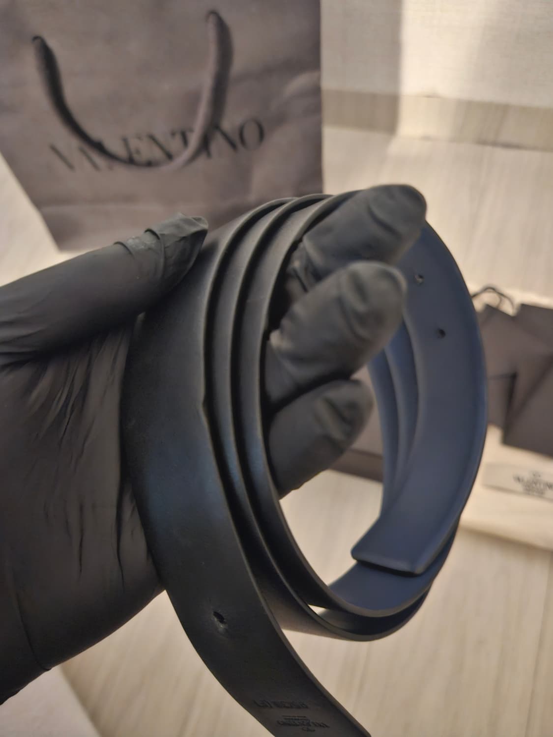 발렌티노 V로고 가바라니 리버서블 벨트 상품이미지6