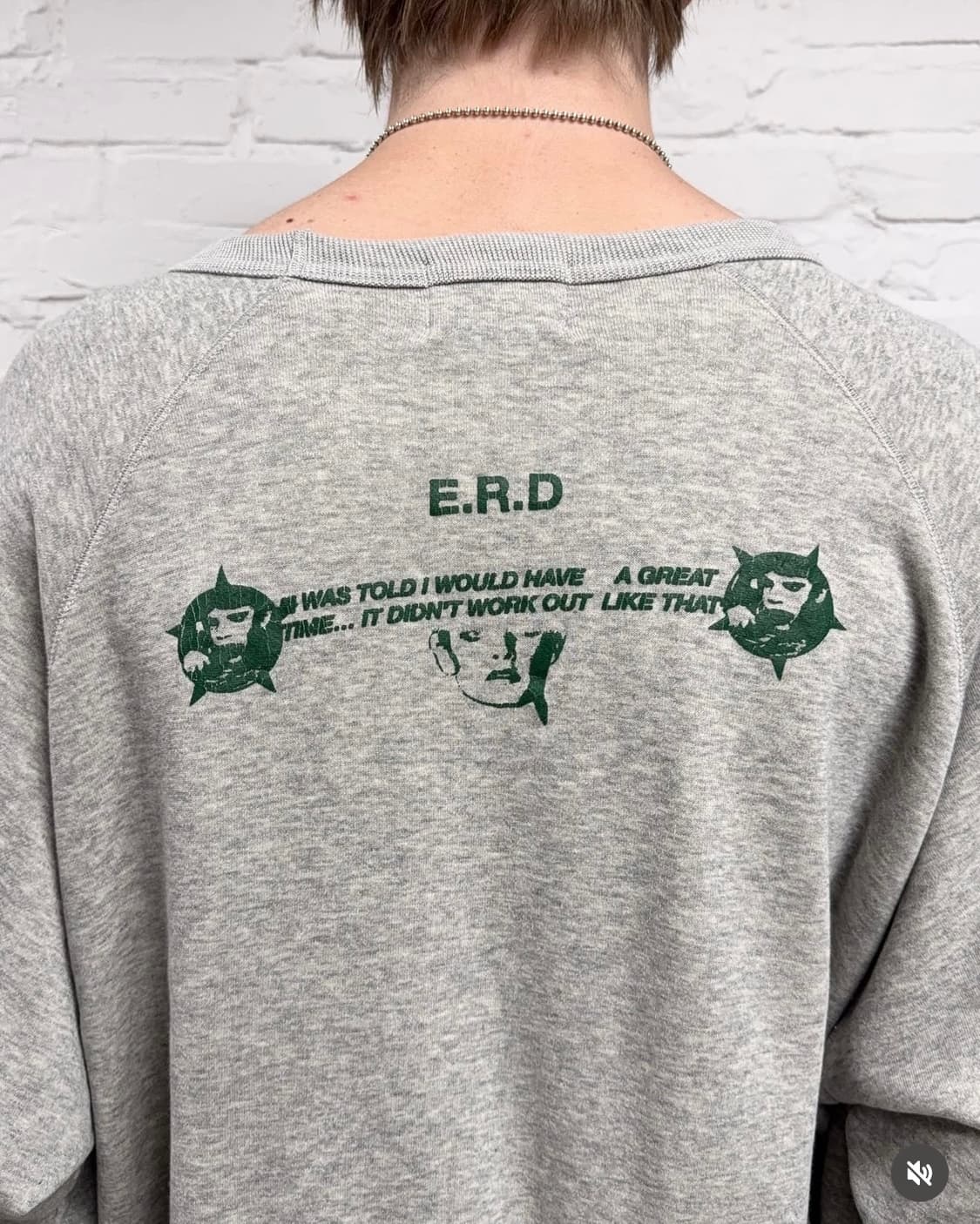 Erd The Dream that Won't Go 레글런 스웻셔츠 맨투맨 상품이미지2