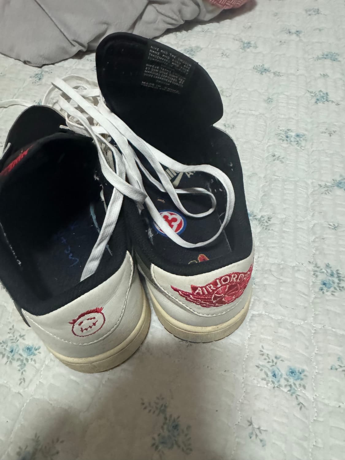 조던 1 x 트래비스 스캇 레트로 로우 올리브 275사이즈 상품이미지2