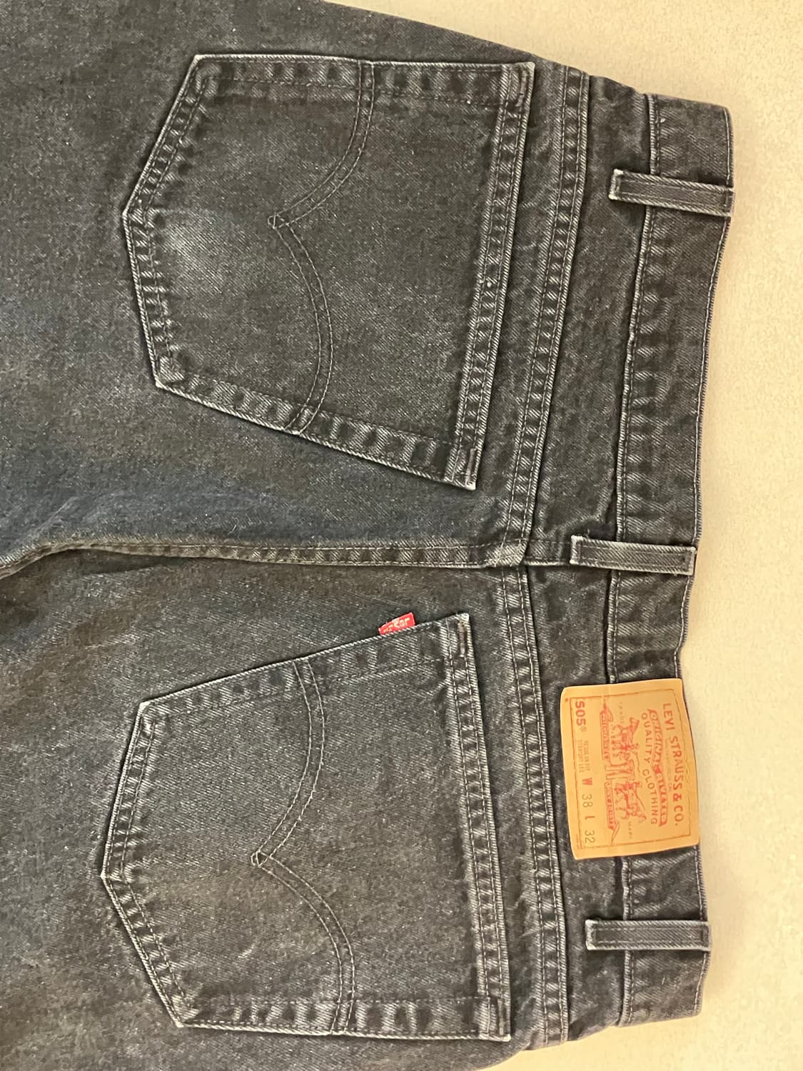 90s Levi’s black 505 (USA) 상품이미지7