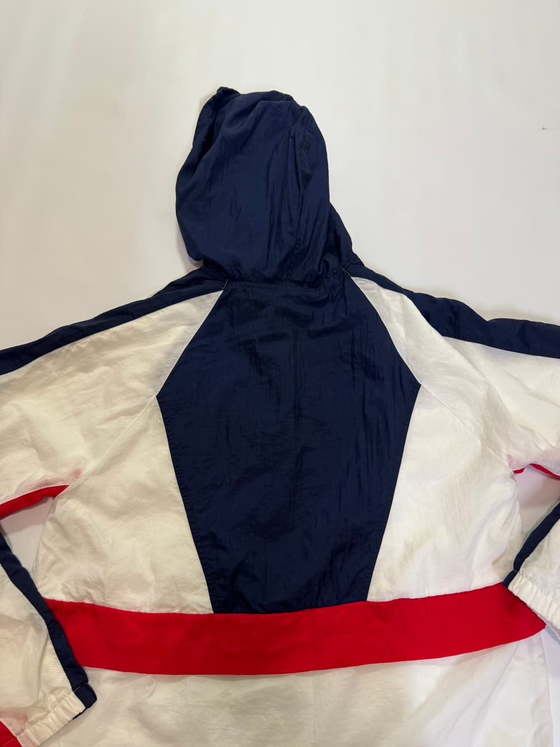 리복 일본판 바람막이 후드 반집업(M사이즈) 상품이미지8