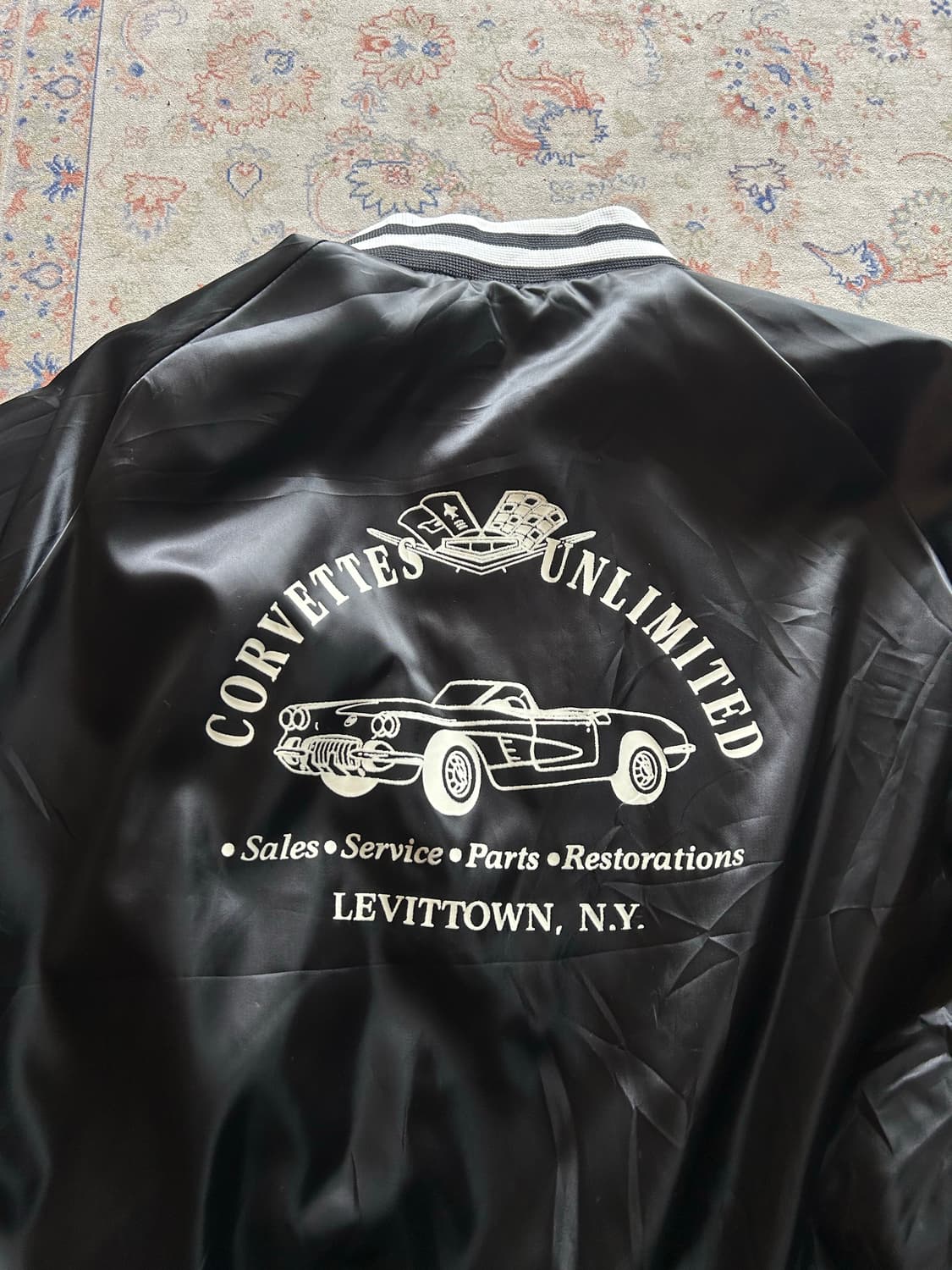 90‘s USA satin jacket Lsize 상품이미지2