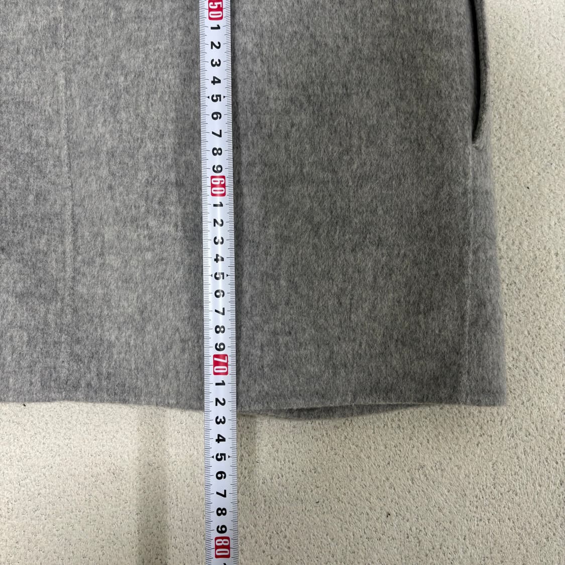 (실측참고) 띠어리 울 캐시미어 불렌드 코트 1210-1 상품이미지8