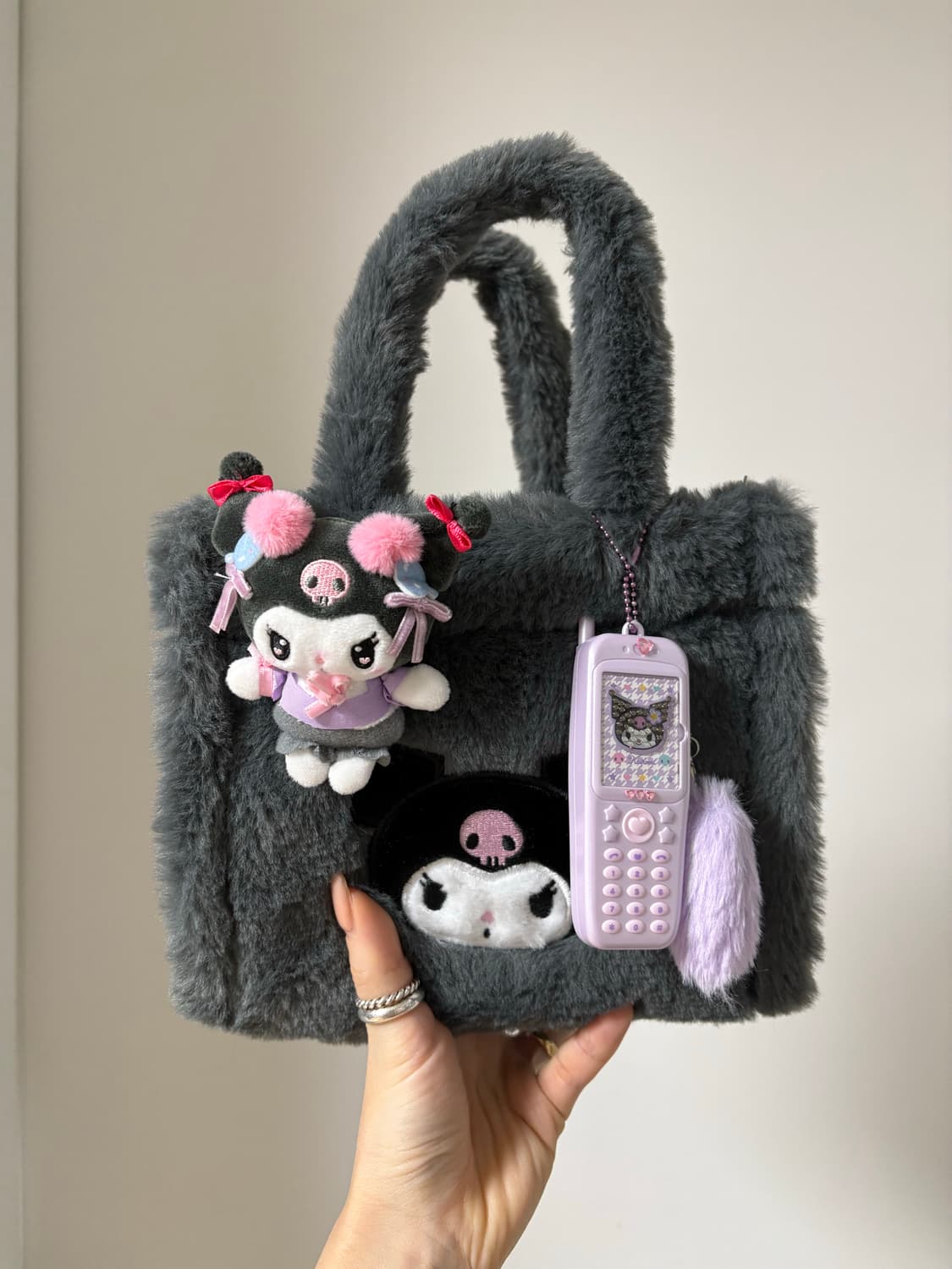 산리오 쿠로미가방 쿠로미백 쿠로미키링 상품이미지1