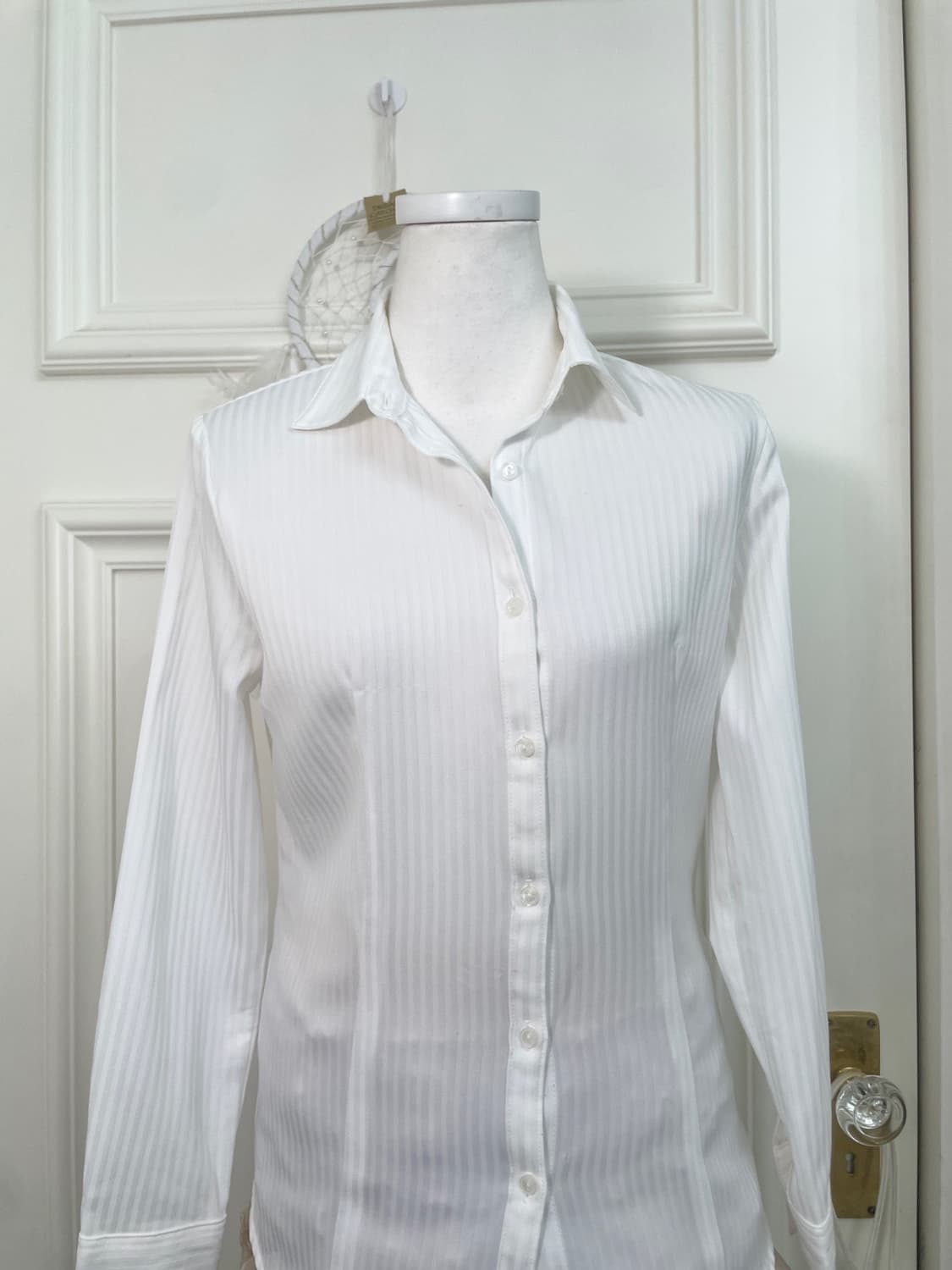 white basic line shirt(size-7) 상품이미지5