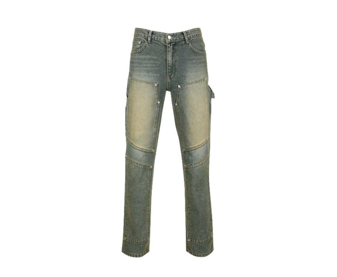 [M] 민타임(meantime) 더블니 팬츠  상품이미지1