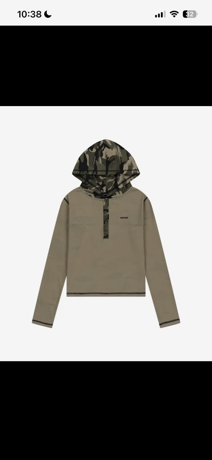 아캄 카모 후드 롱슬리브 상품이미지1