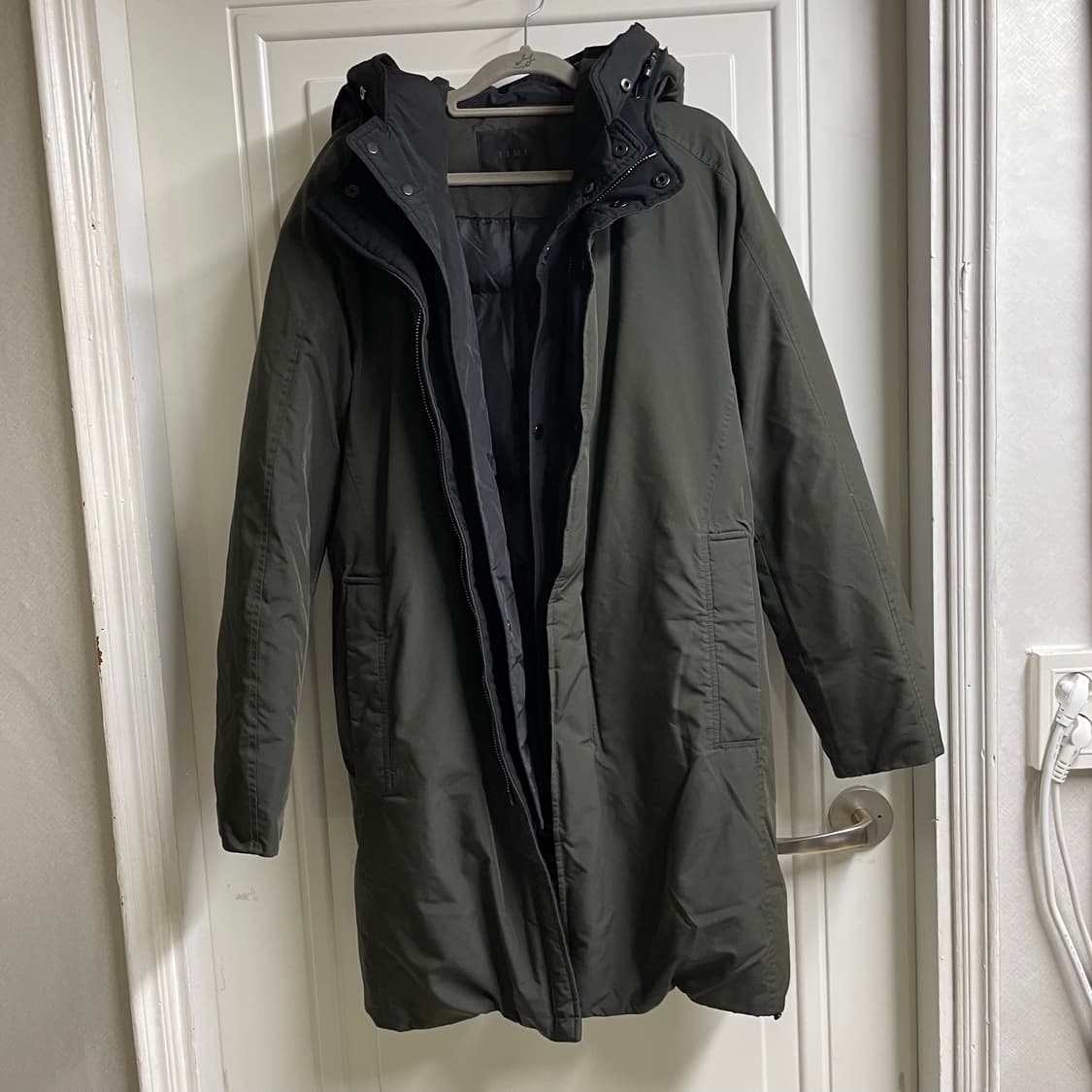 TIME 남성 프리미엄 구스다운 롱파카 상품이미지1