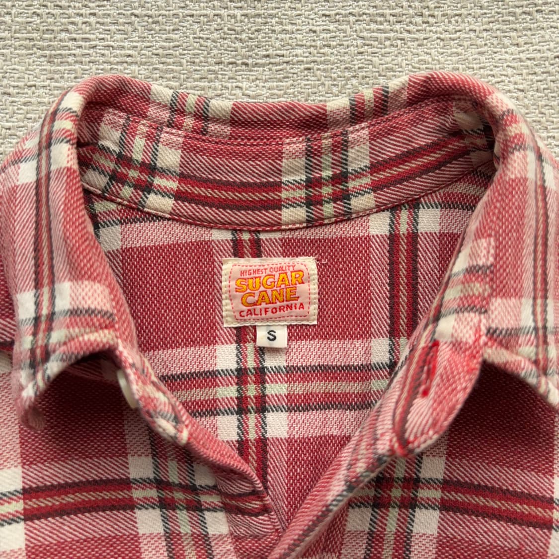 슈가케인 SUGAR CANE 체크 웨스턴 셔츠 (일본 생산) 상품이미지9