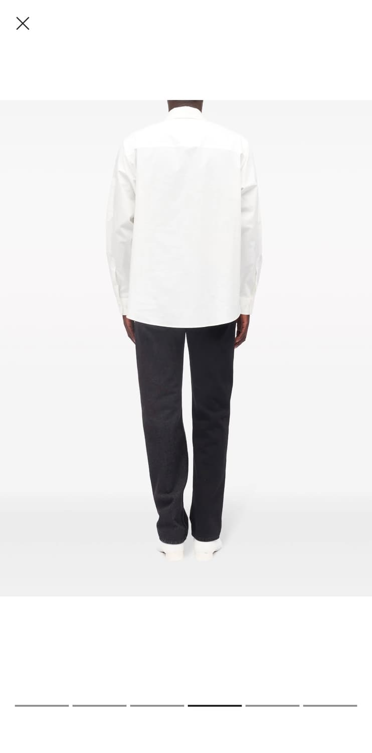 MM6 메종마르지엘라 코튼 포플린 셔츠 상품이미지3