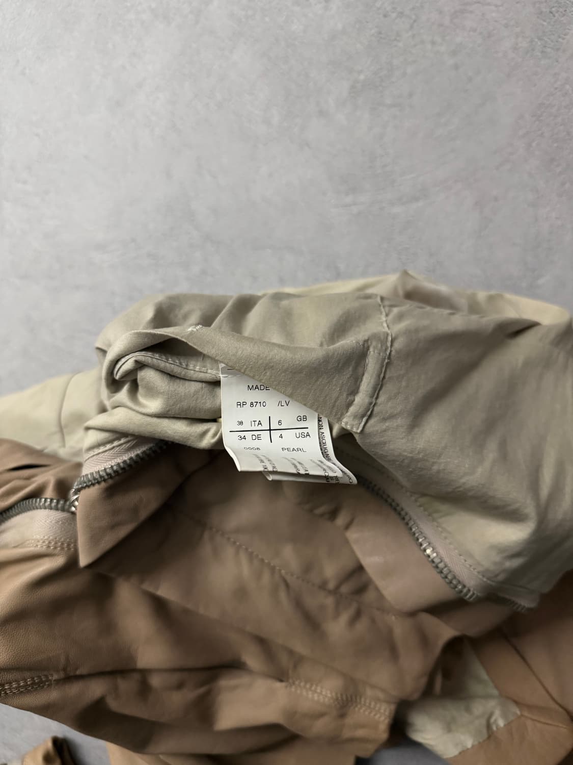 11FW 릭오웬스 나스카 하이넥 헤더자켓 상품이미지7