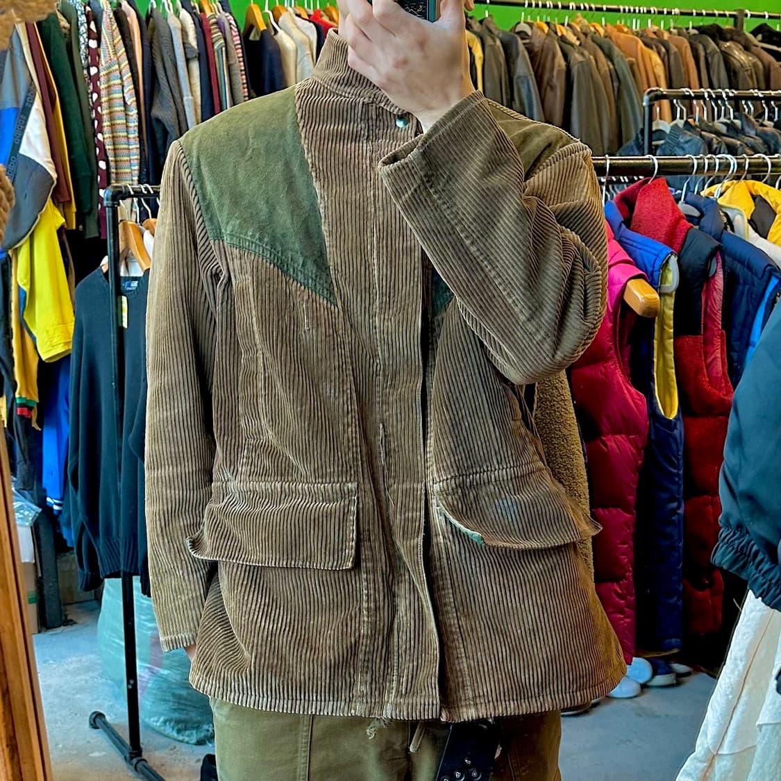 빈티지 코듀로이 골덴 자켓 상품이미지1