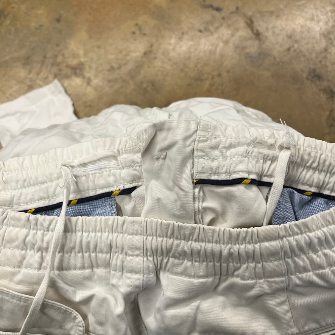 [정품/M] 폴로 랄프로렌 아이보리색 면바지 b14 상품이미지4