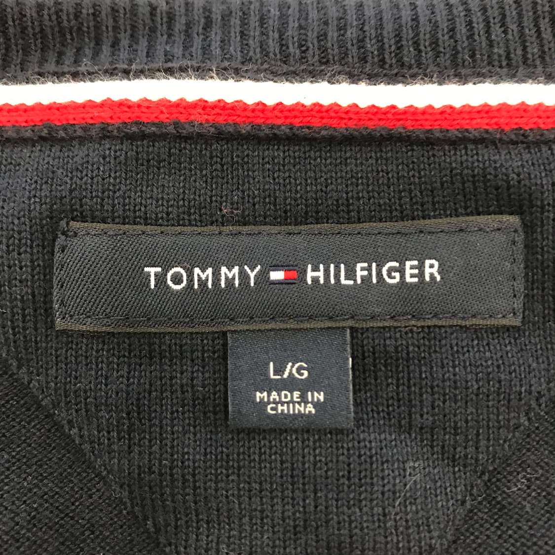 타미힐피거 아가일 브이넥니트 [L/G] 상품이미지5