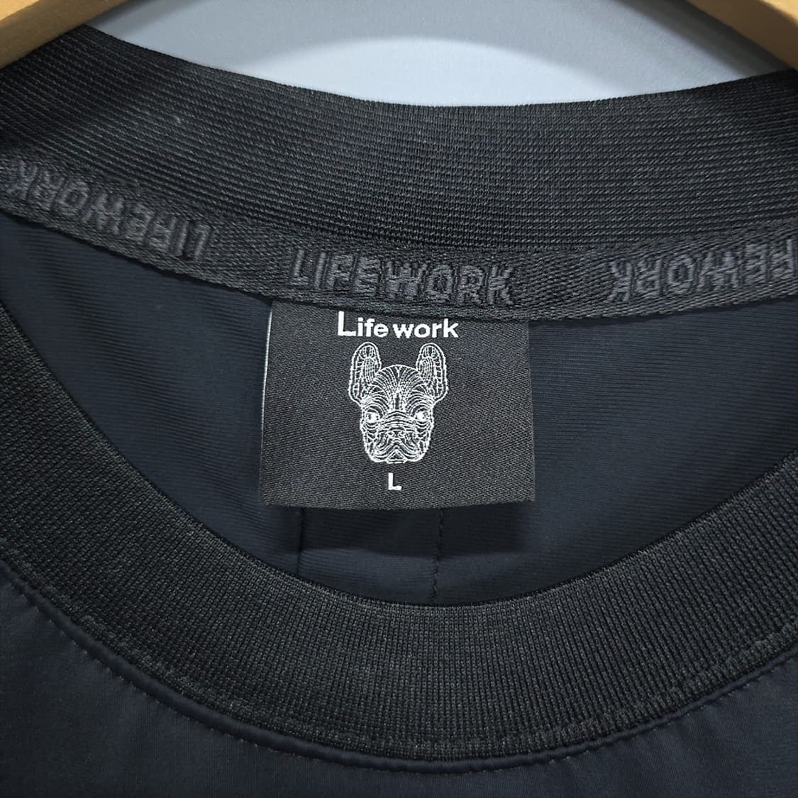 라이프워크 LIFEWORK 그래픽 오버핏 반팔 티셔츠 L 상품이미지6